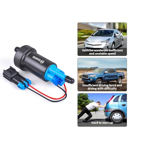 ZHSYMX 450LPH E85 Performance Fuel Pump Racing W Install Kit Replacement for F90000267 - Image 2