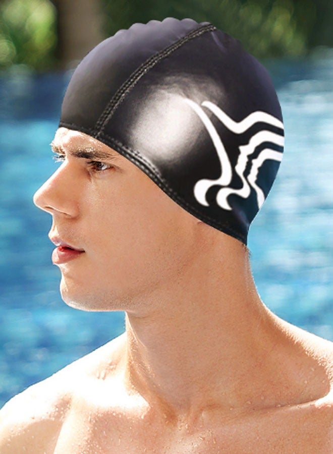 Generic Swimming Cap and Swimming Glasses Goggles with Earplugs - Image 3