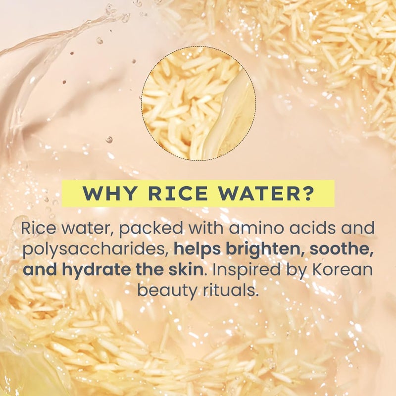 Hyphen 44 Rice Water Brightening Face Serum Pads 5 Niacinamide Alpha Arbutin to Reduces Dark Spots Pigmentation Toner Pads with Serum for Glowing Glass Skin All Skin Types 50N - Image 3