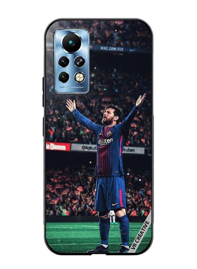 VR CREATIVE Protective Case Cover For Infinix Note 11 Pro Lionel Messi Design Multicolour - Image 1