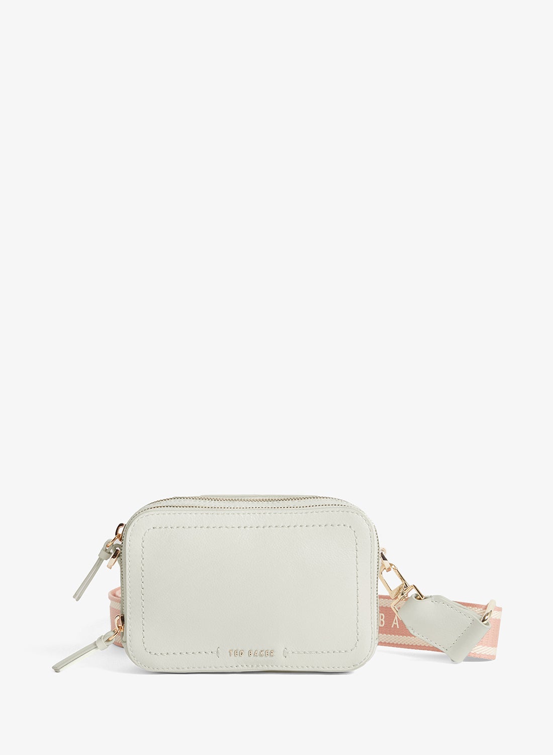 Ted Baker Ted Baker Linzie Webbing Leather Small Crossbody 5cm x 11cm x 17cm Z00BF1DA0CEB0C86E92E9Z