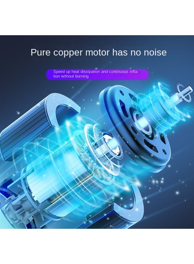 Shunwei Multifunctional Car Electric Air Pump Car High-power Portable 12v Car Tire Air Pump - Image 4