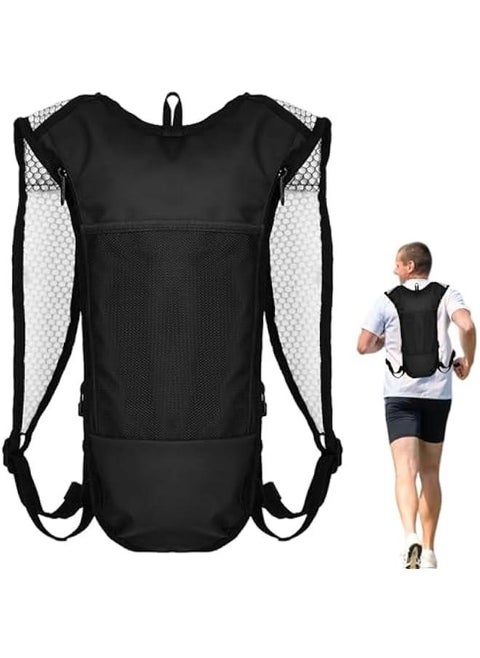 Cycling Hydration Backpack - Water Bag, Hydration Packs | Lightweight Breathable Hydration Backpacks with Multiple Pockets, Waterproof Large Capacity Hydration Pack Hold 2l Bladder for Cycling Hikin