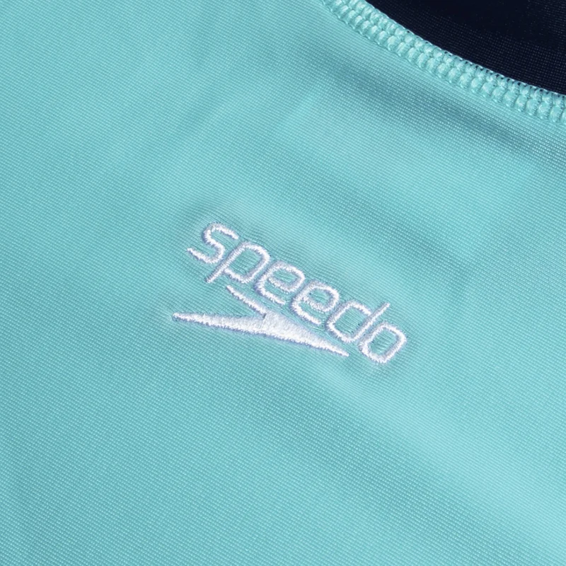 speedo Kids' Printed Long Sleeve Rashguard