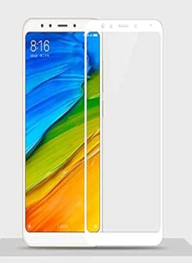 OR Flexible Nano Glass Full Protection Screen Protector for Xiaomi Redmi 5 Plus - White