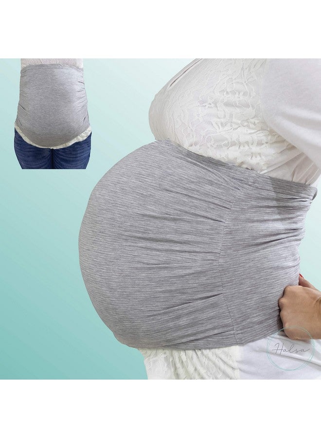 Halsa EMF Protection by Halsa, Belly Band, Silver Fiber Fabric. Radiation Protection from 5G, 4G, WiFi, Cellular, Bluetooth and More. Adjustable. - Image 5