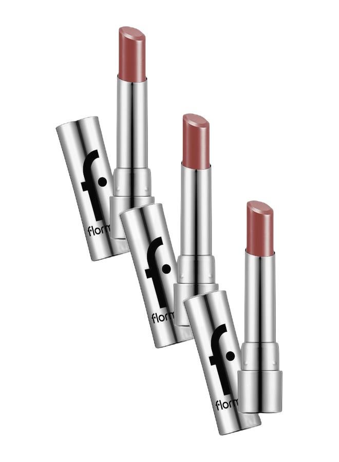 flormar New Sheer Up Lipstick - 13 Gaia Bundle 3 pieces - Image 1