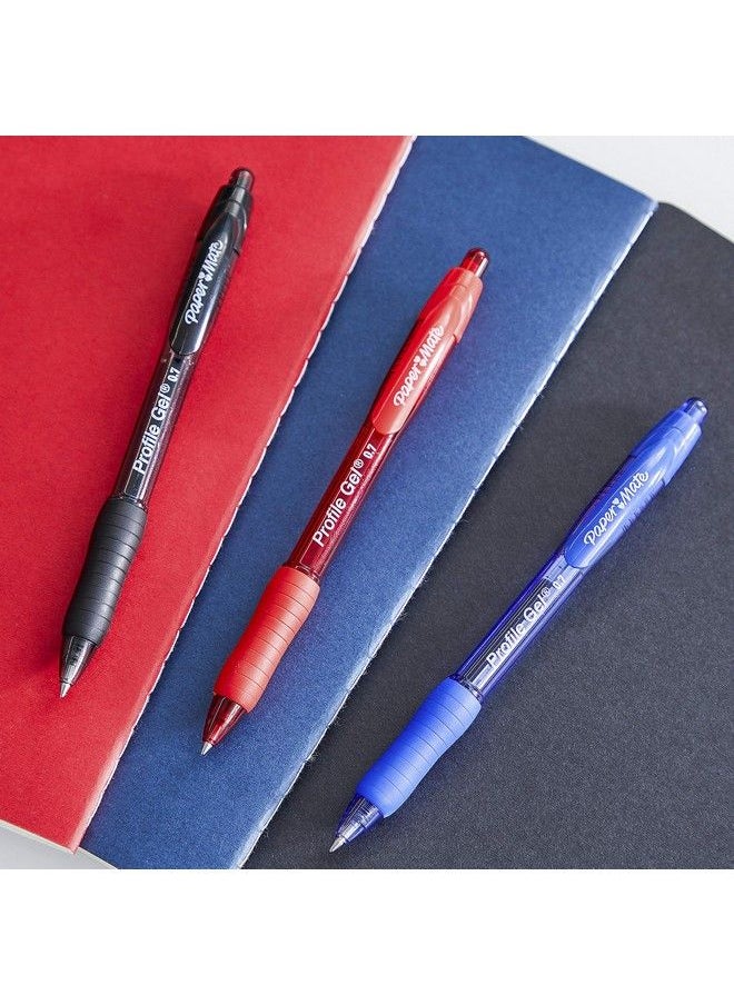Paper Mate - Gel Pen Profile Retractable Pen 0.7Mm Blue 36 Count - Image 1