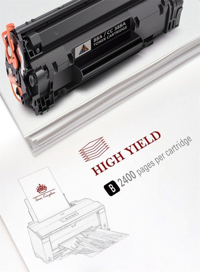 IIC IMAGE INFO ImageInfo MFP 126n / 126nw Toner Cartridge for 88A HP Laser Jet M126nw M126n 126a 126 MFP Multi-Function Monochrome Printer - Image 2