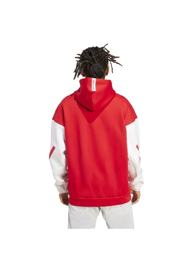 Adidas Afc Anth Jkt Red Football Track Tops For Men XS - Image 3