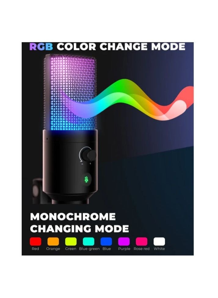 FIFINE FIFINE T669pro3 RGB Bundle Gaming Microphone  - Image 3