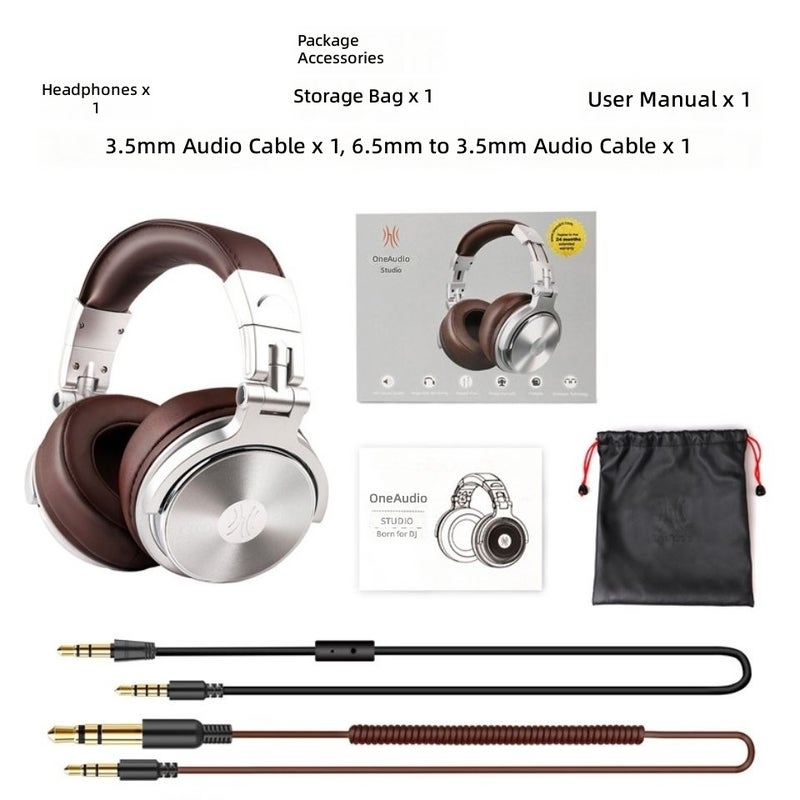 Oneodio Pro 30 Over-Ear Headphones for Electronic Keyboard, Drum Kit, Guitar & Instruments with Wired Audio Interface - Image 5