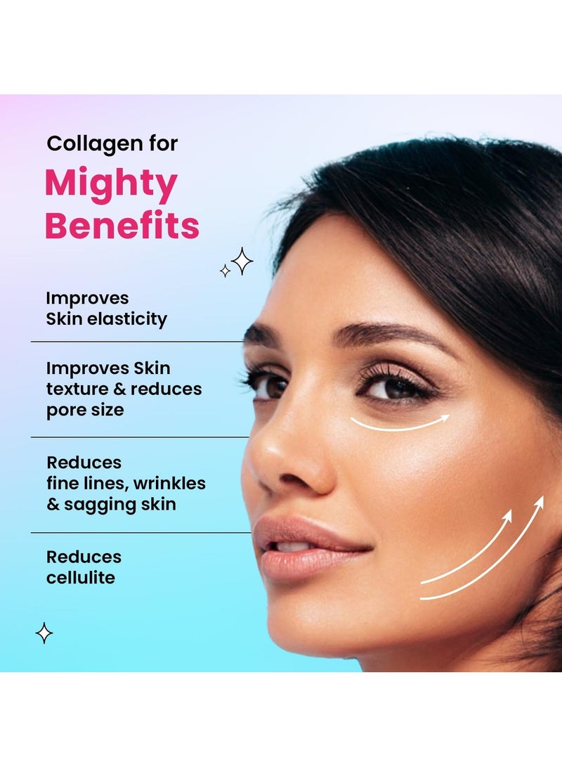 CHICNUTRIX Mighty Collagen With 8g Japanese Marine Collagen Peptides + 2mg Astaxanthin - Image 2