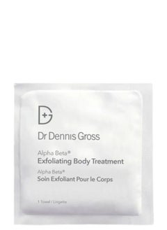 Dr. Dennis Gross Skincare DR. DENNIS GROSS SKINCARE Alpha Beta Exfoliating Body Treatment, 1 towel 