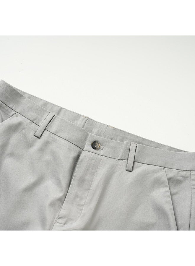 Fomoce new Autumn Men's Casual Pants - Wrinkle-resistant Solid Color Versatile Straight-fit Trousers - Image 4