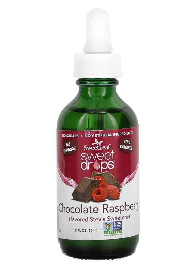 Wisdom natural SweetLeaf Sweet Drops Chocolate Raspberry 2 fl oz (60 ml) 