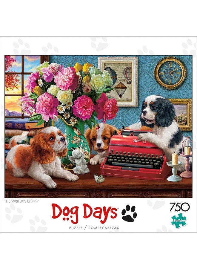 Buffalo Games The Writer's Dogs - 750 Piece Jigsaw Puzzle - Image 2