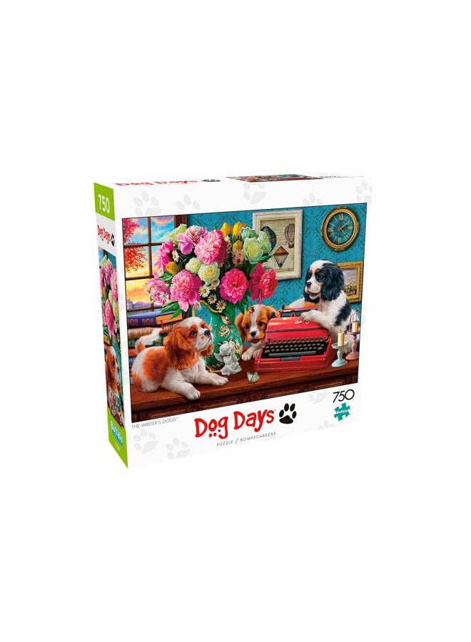 Buffalo Games The Writer's Dogs - 750 Piece Jigsaw Puzzle - Image 3