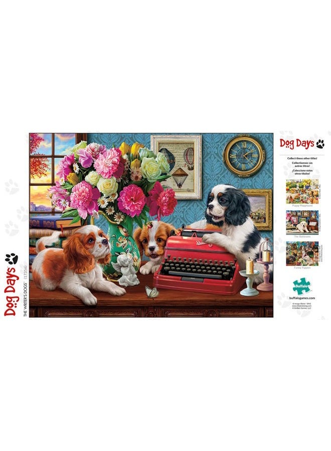 Buffalo Games The Writer's Dogs - 750 Piece Jigsaw Puzzle - Image 5