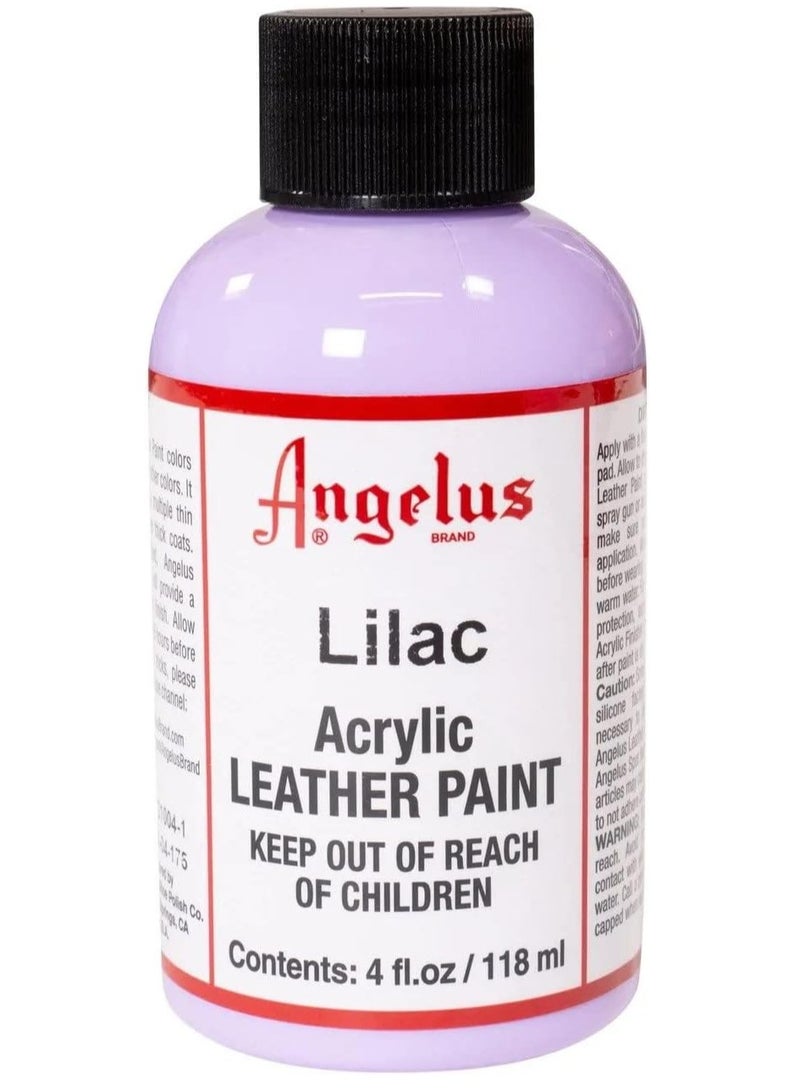 Angelus Leather Paint 4oz Lilac