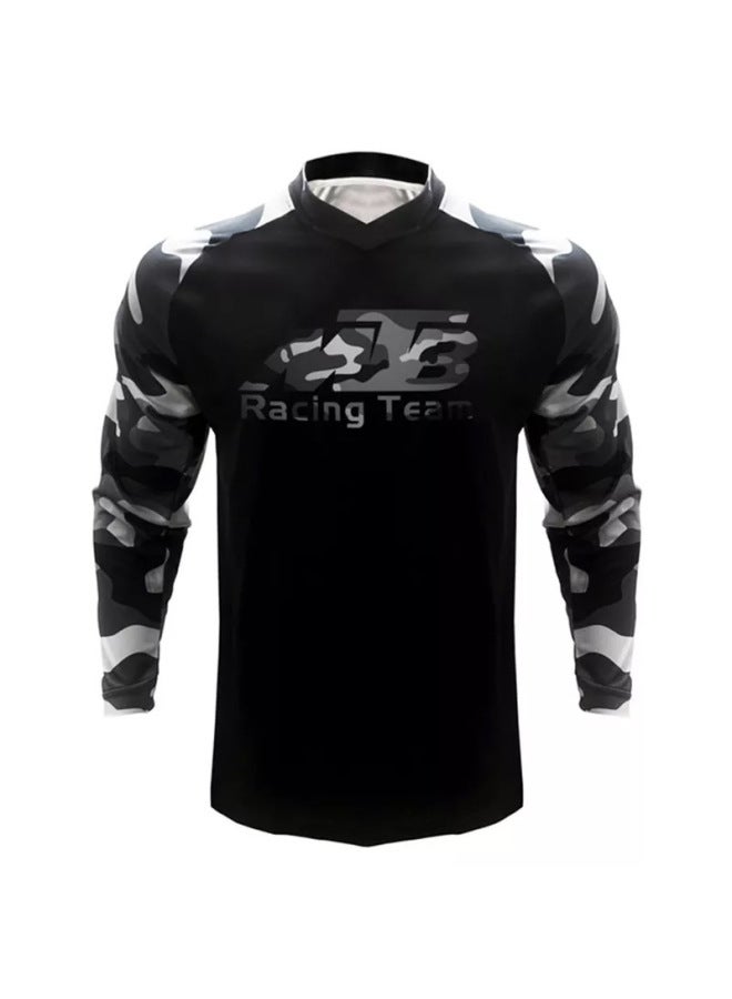 Cycling Clothes Men's And Women's Mountain Bike Long Sleeve Thin Downhill Clothes Models Downhill Clothes Summer Breathable Sweat-wicking Off-road Motorcycle