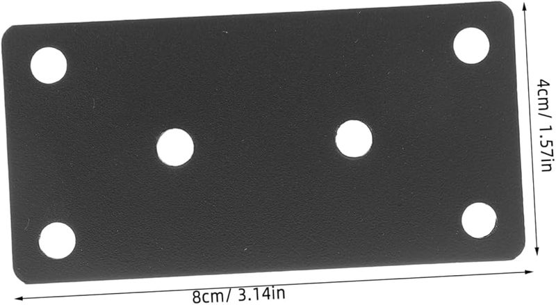 Heavy Duty Stainless Steel Corner Braces Flat Plate Bracket 10 Pack For Shelves - Image 3