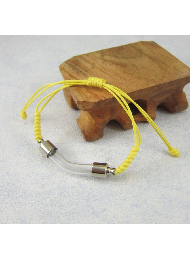 Transparent Gawu Box Glass Bottle Pendant Hollow Open Cinnabar Baby Fetal Hair Fetal Hair Essential Oil Elbow Bracelet