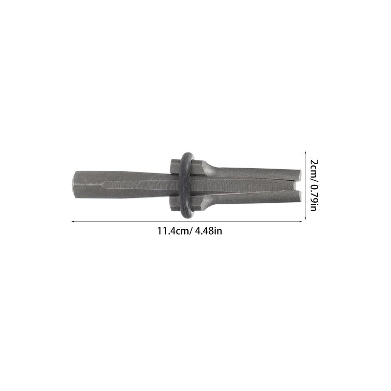 14mm Masonry Chisel Stone Wedge Shim Splitter Tool for Concrete Marble Granite Rock Splitting - Image 3