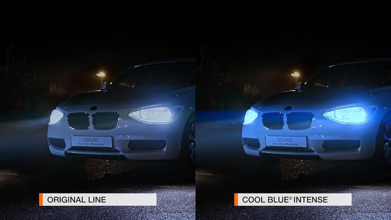 أوسرام OSRAM COOL BLUE® INTENSE H7، سطوع أكثر بنسبة 100%، حتى 5,000K، مصباح أمامي هالوجين، مظهر LED، صندوق معلق قابل للطي (مصباحان) - Image 5