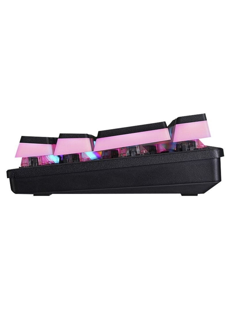XTRIKE ME - GK985P 60% Pudding Gaming Mechanical Keyboard - Blue Switches - Rainbow LED Lighting - Image 1