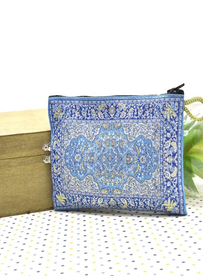 BDM Turkish Floral Print Talla unica Fabric Purse - Image 4