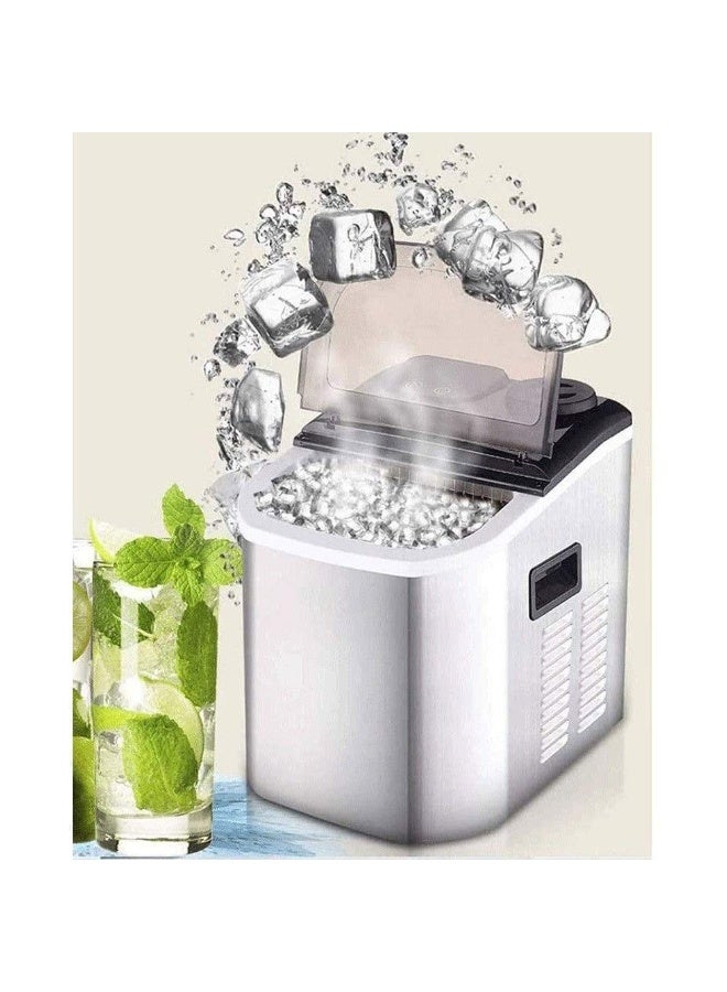 Ice Maker Machine - Counter Top Ice Machine for Home Use - Makes Cubes in 10 Minutes - 25kg Ice in 24 Hours - Barreled Water Inlet Method, for Home Kitchen  - Image 2