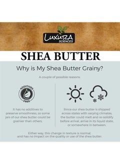 Luxura Sciences African Raw Shea Butter Unrefined Organic Ivory for Skin and Body.(200 Gms) Body Mositurizer|| Anti-ageing|| Stretch Marks||SunScreen||Lip Cream winter special.  - Image 5