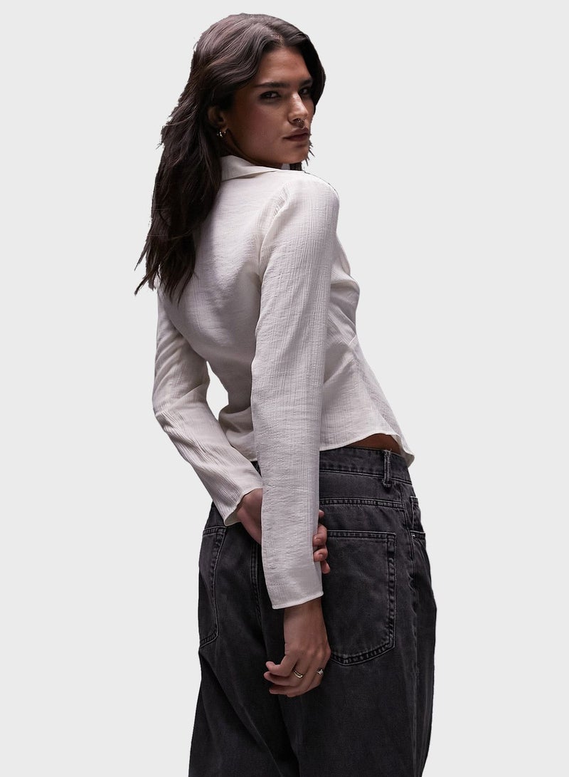 TOPSHOP Twist Front Top - Image 2