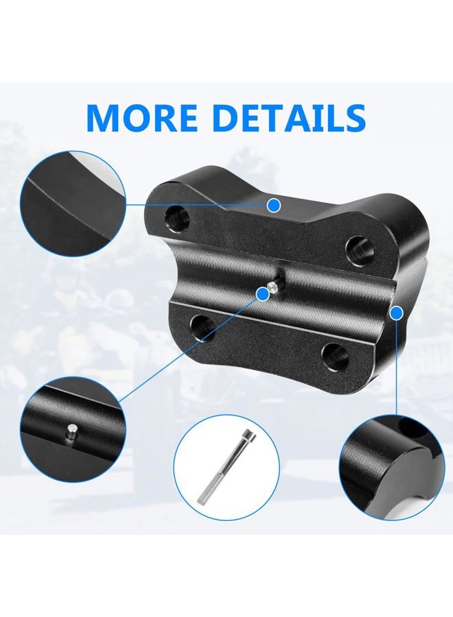 Bakafoh Aluminum 1 1/4" Rise Handlebar Riser Kit For Can Am Spyder F3 / F3-L F3-S F3-T (All Years), Rt Rt-L (2020+) Handle Bar Accessories - Image 5