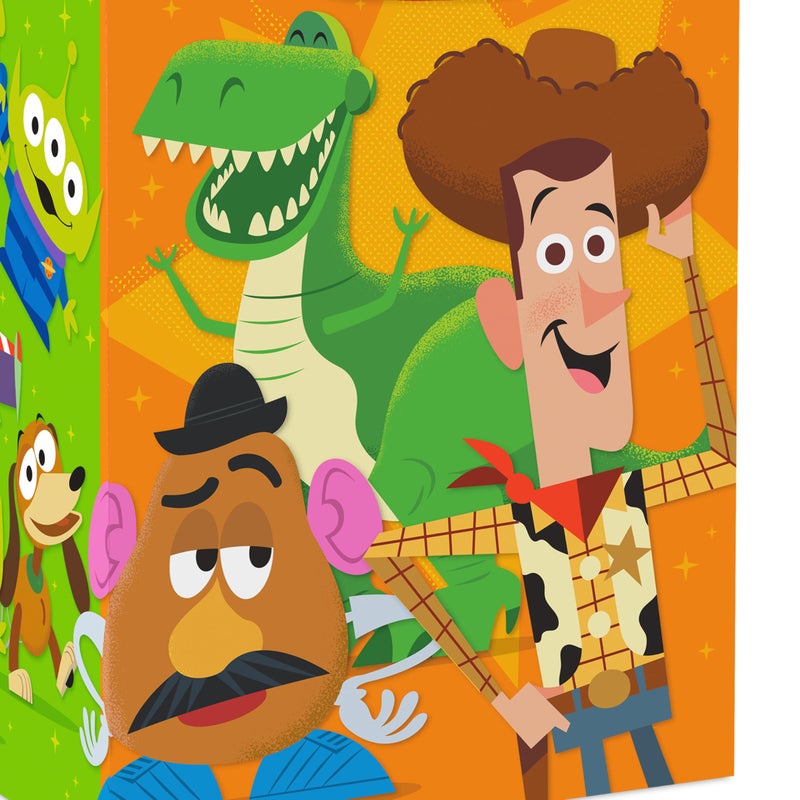 Hallmark Disney Pixar Toy Story Gift Bags for Kids (2 Bags: 1 Large 13", 1 Extra Large 15") for Birthdays, Back to School, Christmas - Image 5