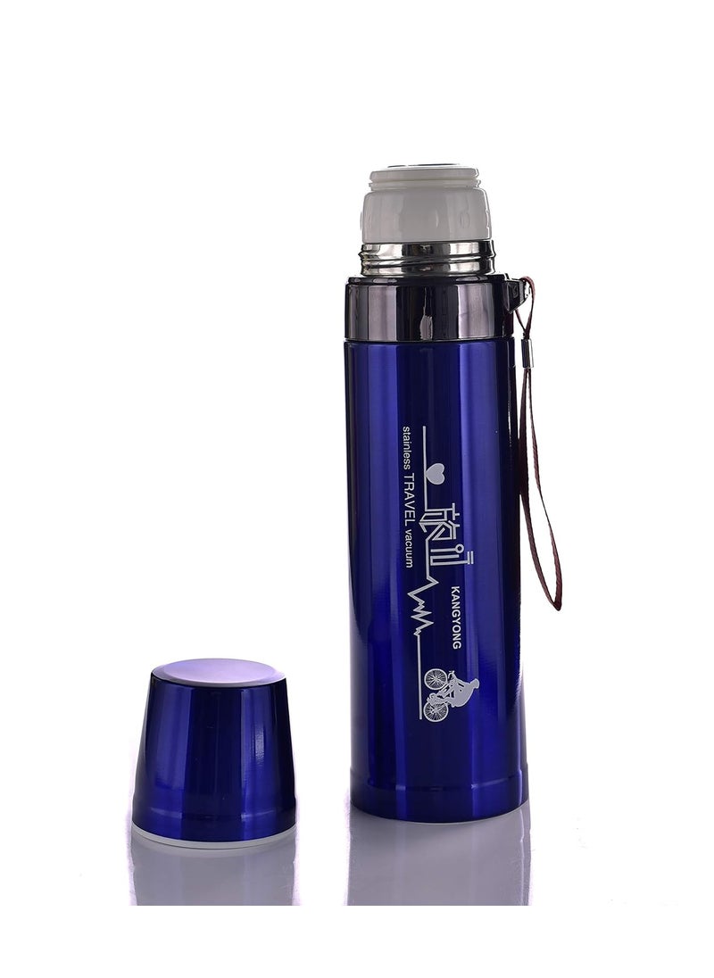 IRIS IRIS Vacuum Insulated Sports Bottle Wide Mouth Stainless Steel Water Bottle Portable LeakProof Flask for Hot and Cold Drinks  - Image 3