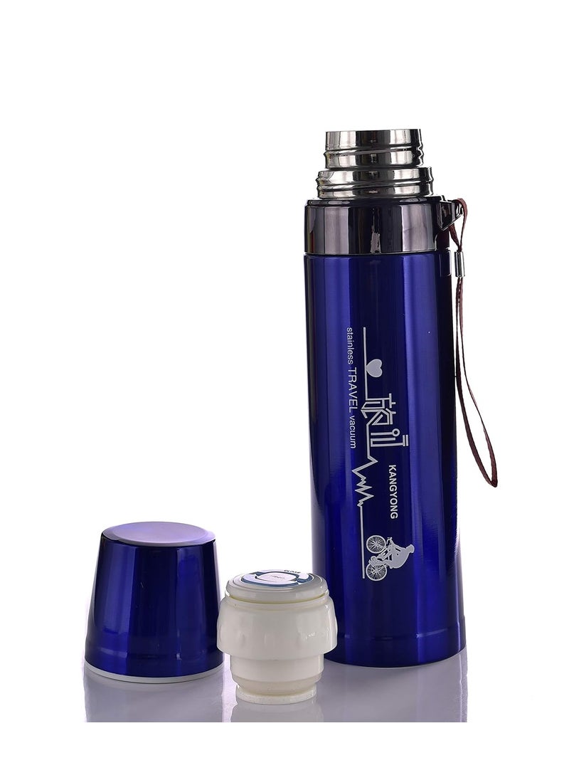 IRIS IRIS Vacuum Insulated Sports Bottle Wide Mouth Stainless Steel Water Bottle Portable LeakProof Flask for Hot and Cold Drinks  - Image 4