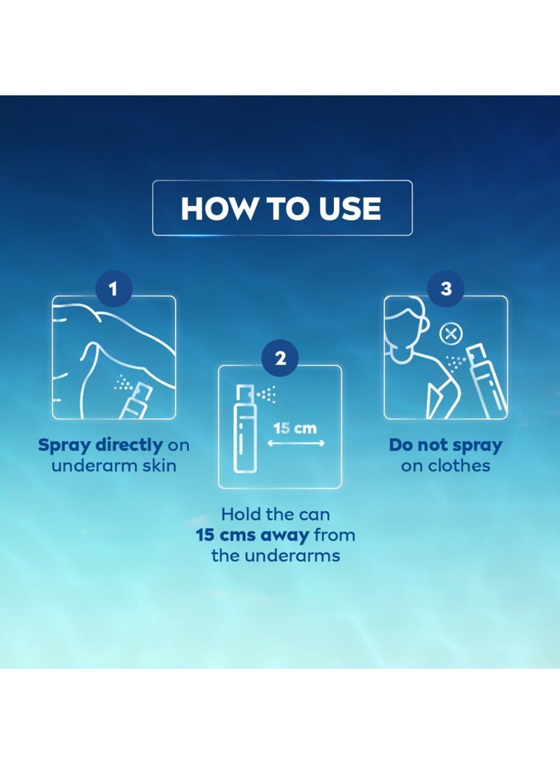 نيفيا مزيل العرق رذاذ المحيط المنعش-150مل - Image 3