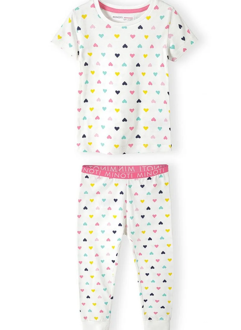MINOTI Baby Short Sleeved Pyjama Set