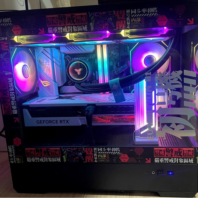 مروحة هيكل Prism 5S12Cm مع 24 ليد، 9 شفرات مروحة، كتلة بناء ARGB PWM تحكم ذكي في درجة الحرارة - Image 5