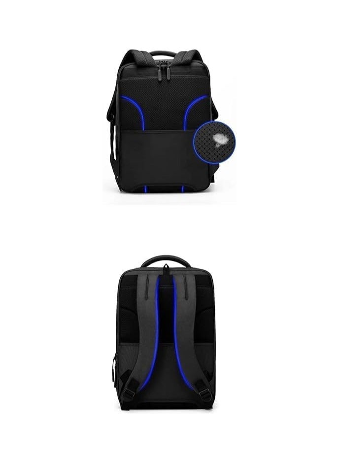 Laptop Backpack ITECH-ICT 15.6inch Lightweight Dual-compartment Stylish Backpack Water Resistant Laptop Backpack  - Image 3