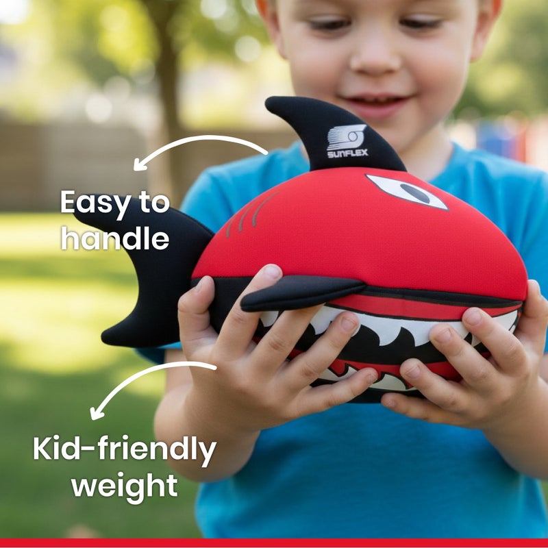 صنفليكس لعبة القرش القابلة للنفخ من صن فليكس للأطفال | لعبة مائية خفيفة للسباحة والمسبح والشاطئ - Image 5