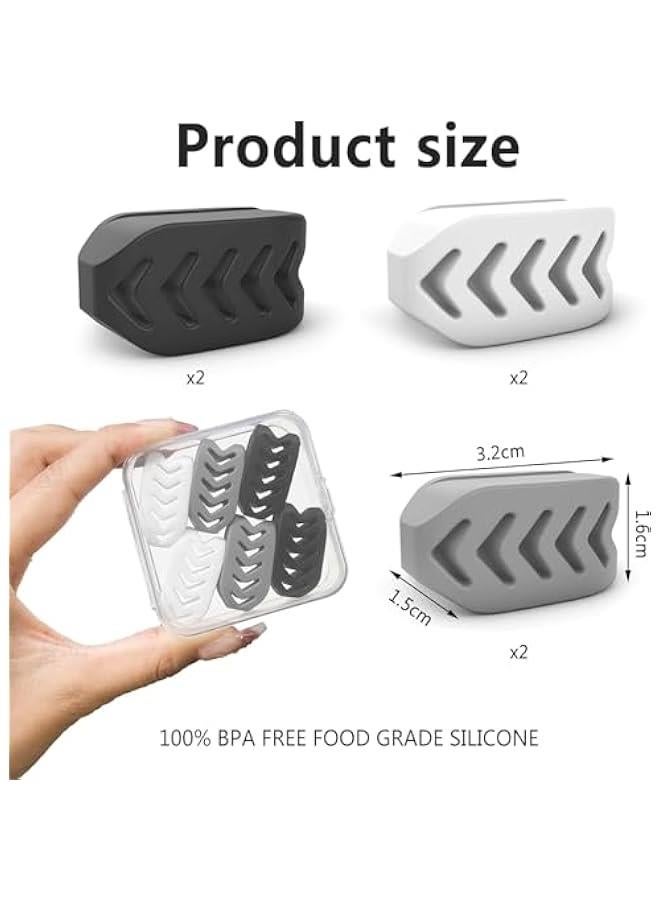 Gonice Jaw Exerciser for Men & Women (6pcs), Silicone Jawline Exerciser Tablets, BPA Free Silicone Jaw Exerciser Gum, Face Slimming Tools for Men/Women, Slims & Tones the Face  - Image 4