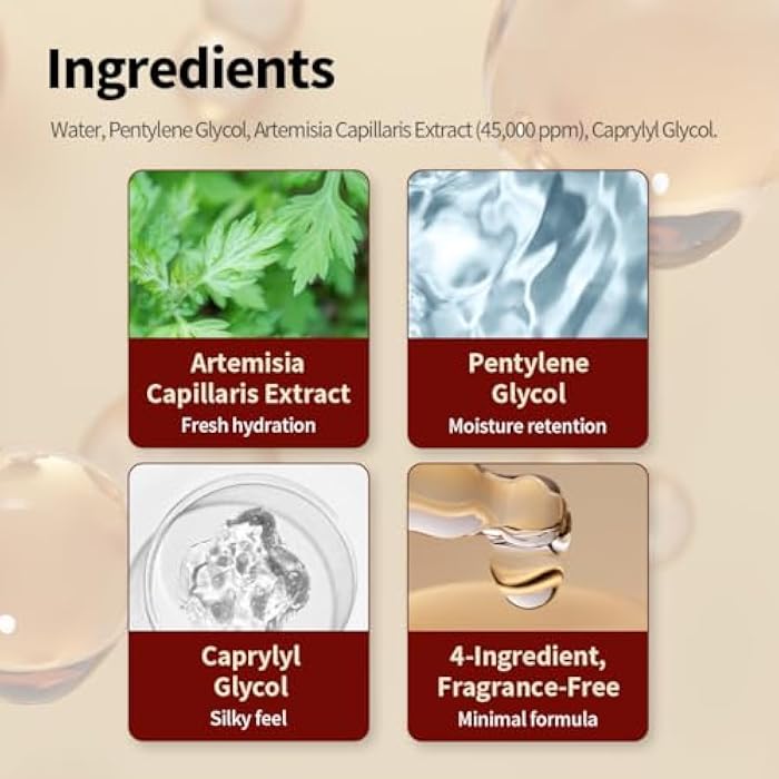 1.618 Artemisia Capillaris Essence 180ml - Soothing & Hydrating Korean K-Beauty Essence for Sensitive Skin, 6.08 fl oz (180ml) - Image 5