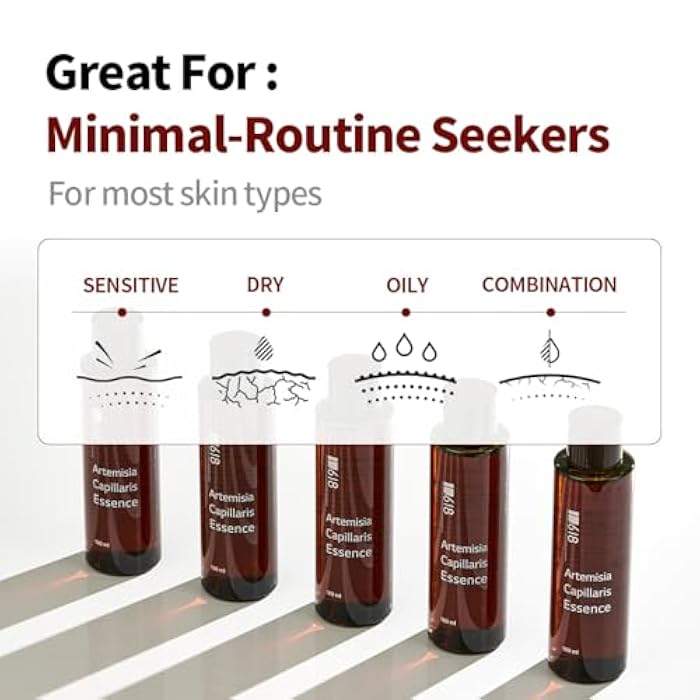 1.618 Artemisia Capillaris Essence 180ml - Soothing & Hydrating Korean K-Beauty Essence for Sensitive Skin, 6.08 fl oz (180ml) - Image 4