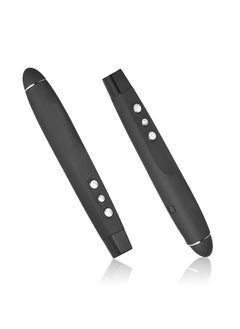 BURAQ 2.4GHz Wireless Laser PowerPoint Page Turning Pen Multimedia Wireless Presentation Projection Pen with USB Receiver, Remote Control Distance: 30m  - Image 2