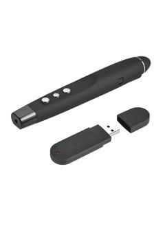 BURAQ 2.4GHz Wireless Laser PowerPoint Page Turning Pen Multimedia Wireless Presentation Projection Pen with USB Receiver, Remote Control Distance: 30m  - Image 3