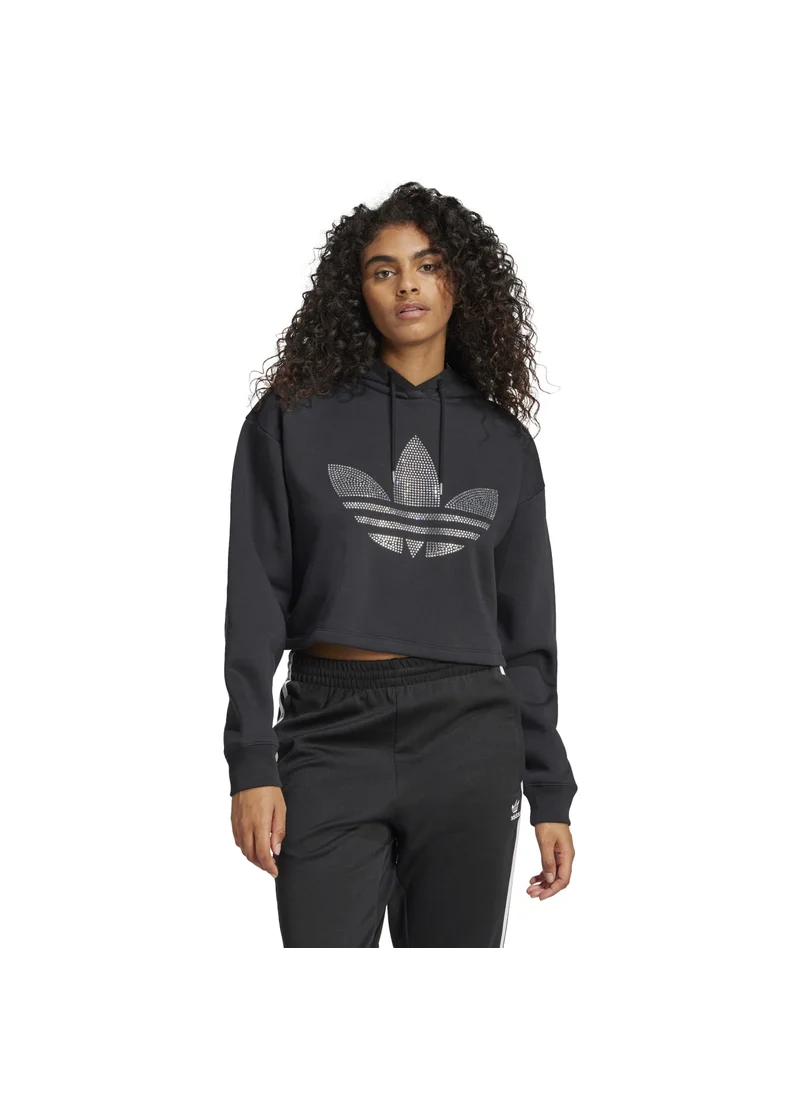 اديداس adidas BLING HOODIE Black Originals Women SWEATSHIRTS