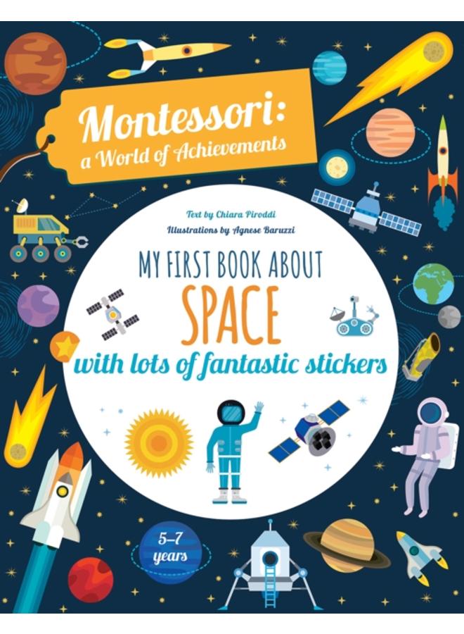 My First Book About Space : Montessori Activity Book 